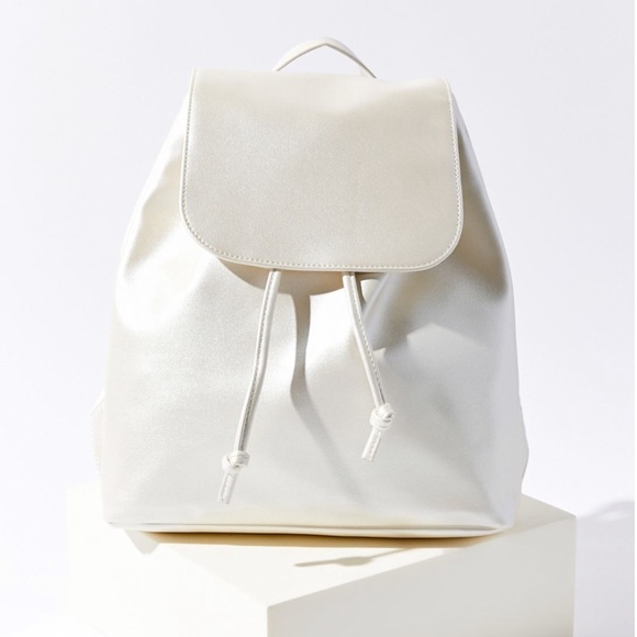 NWOT URBAN OUTFITTERS FAUX LEATHER MINI BACKPACK - Picture 2 of 8